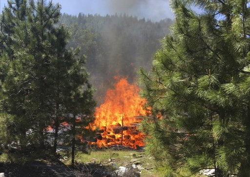 Photos: WA, Chelan County Wildfire