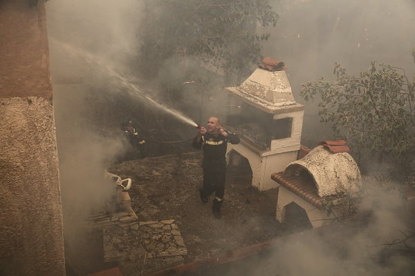Fires Stretch Greek Firefighting Capabilities