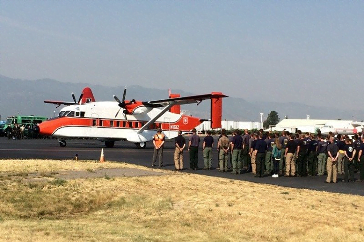 Procession Held for Vista Grande Hotshot