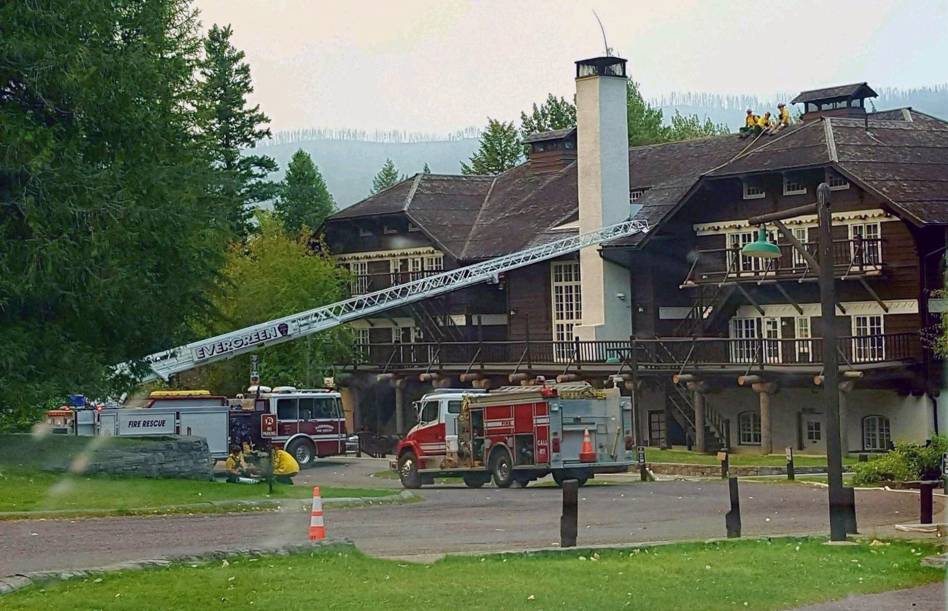 Wildfires Bear Down Glacier, Yosemite Parks