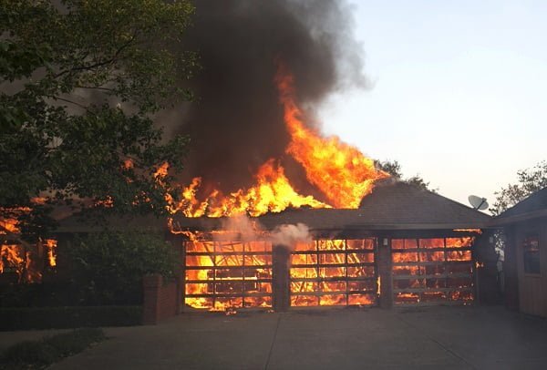 Photos: NoCal Wildfires, October 9, 2017