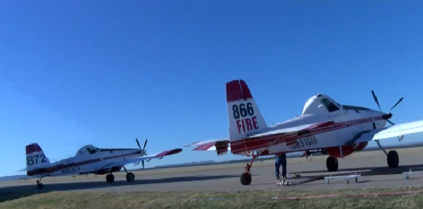 Texas A&M Places Firefighting Planes in Abilene