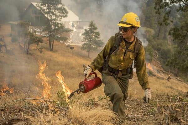 Prescribed and Controlled Burns Often Kick Off by Drip Torch Use