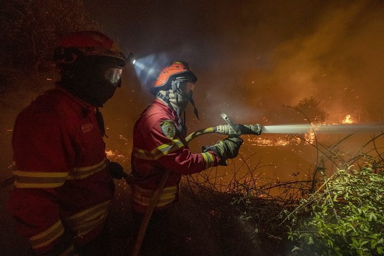 Photos: Portugal Wildfire
