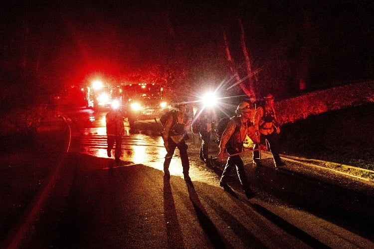 Evacuations Ordered as Wildfire Spreads in San Francisco Bay Area