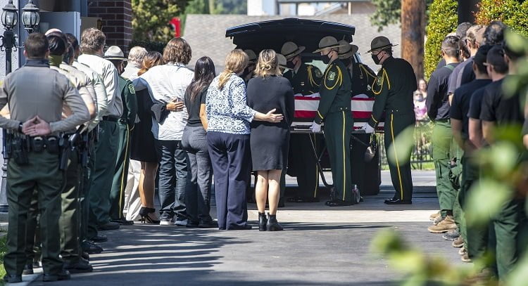 Procession Honors Hotshot Killed in California Wildfire