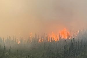 Alaska wildfire