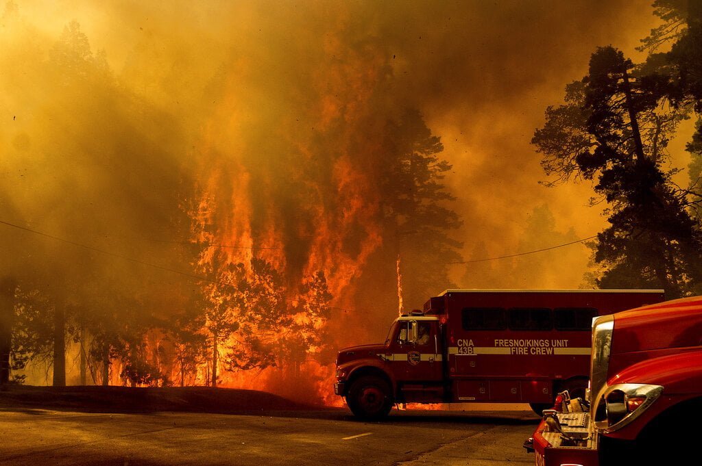 CA Winds Shifting as Wildfire Battles Go On