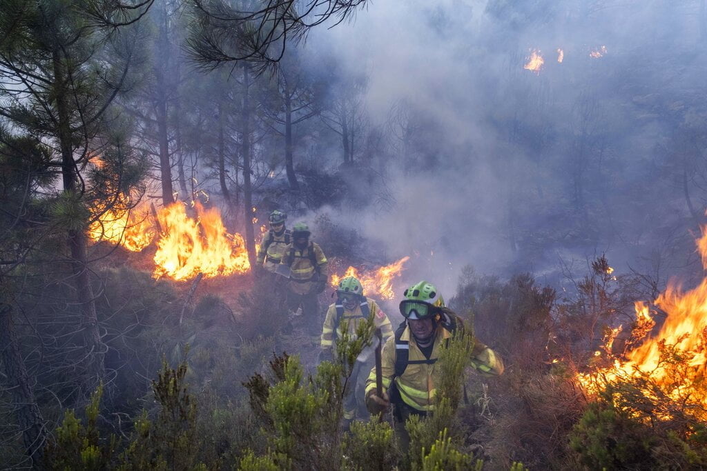 Fire Crews in Spain Face ‘Complex’ Wildfire for Fifth Day