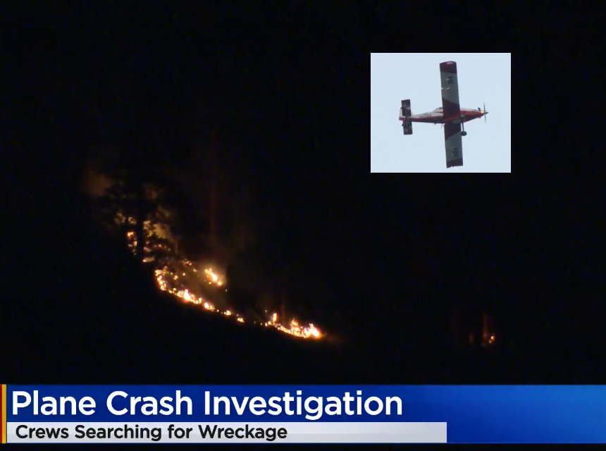 Pilot Killed Attempting Nighttime Air Drop Fighting Estes Park (CO) Fire