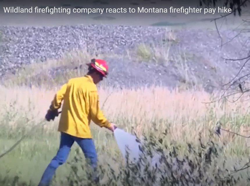 Montana Raises Wildland Firefighter Wages