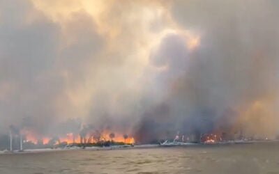 Wildfire Threatens Unspoiled GA Island Rich in History