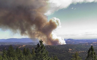 CA Wildfire Strands Fourth of July Revelers