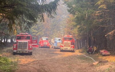 WA Fires Continue Into October; Six Major Fires Burning