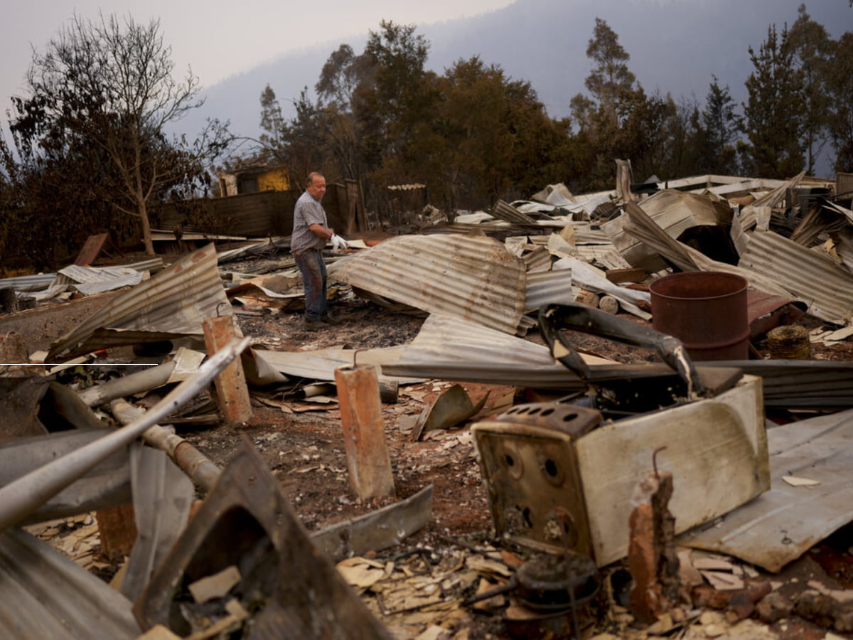 Chile Wildfires Spread Amid Heat Wave as Death Toll Hits 22