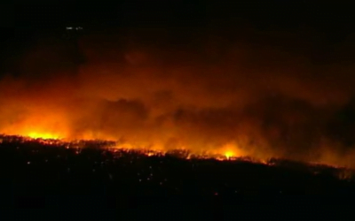 Forest Fire in Ocean County (NJ) Grows to 2,500 Acres; Residents Evacuated