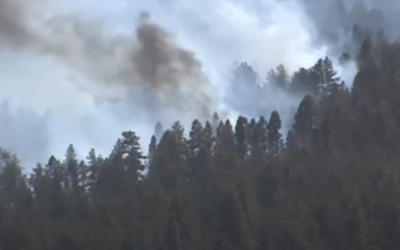 Wildfire Forces Evacuations Near Colorado Springs (CO)