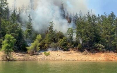 Firefighters Making Progress on Wonder Fire but Evacuations Remain Near Shasta Lake (CA)