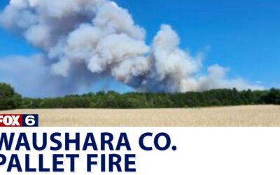 Central WI Wildfire Consumes Nearly 1,000 Acres, Forces Evacuations
