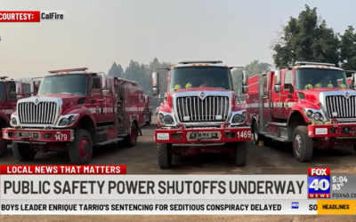 Critical Fire Weather Arrives in Northern CA