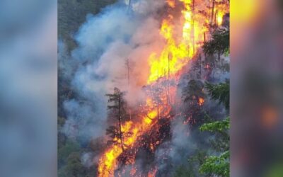 40,000-Acre Wildfire Prompts Evacuations Near California-Oregon Border
