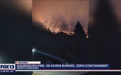 Sourdough Fire Could Burn All Summer in WA as Firefighters Defend Town, Hydroelectric Plant