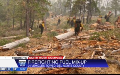 Diesel/Gas Mix-Up Idles 42 Pieces of Apparatus at Smith River (CA) Wildfire