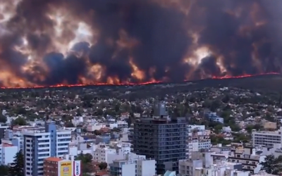 Evacuations Are Underway in Argentina’s Cordoba Province As Wildfires Grow Amid Heat Wave