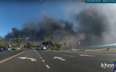 Maui (HI) Police Release 16 Minutes of Body Camera Footage From Day of Lahaina Wildfire