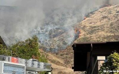 Four Fires Scorch CA County in a Single Day