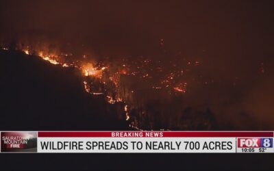 Encroaching Wildfires Prompt NC and TN Campgrounds To Evacuate