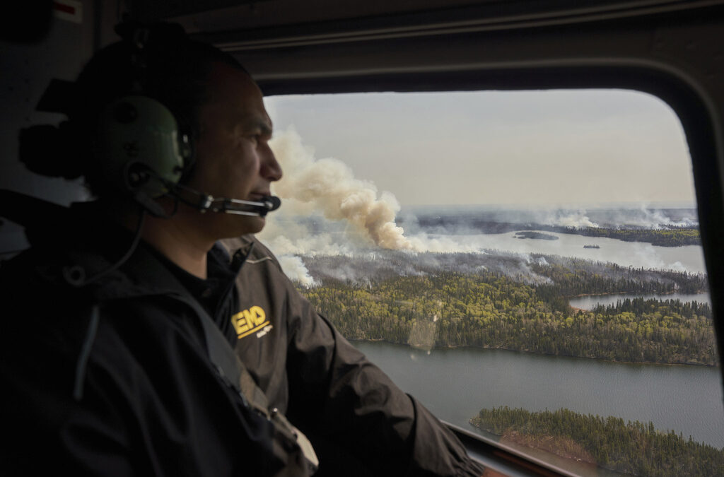 Canadian Province of Manitoba Declares State of Emergency Over Wildfires as Thousands Flee