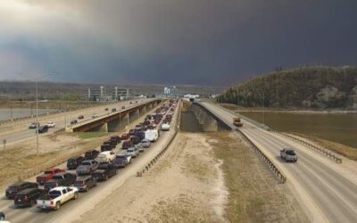 Canadians Are Hopeful Shifting Winds May Push Wildfire Away From the Oil Sands Hub of Fort McMurray