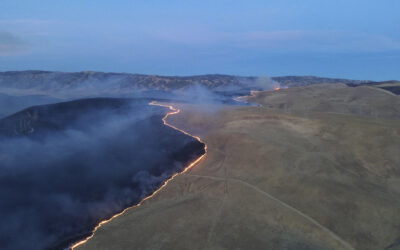 CA Firefighters Make Significant Progress Against Wildfire East of San Francisco Bay