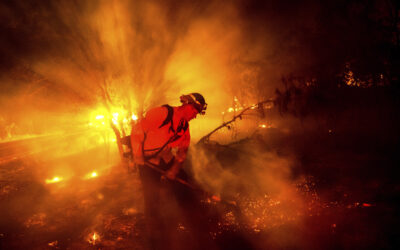 Firefighters Gain Ground Against Southern CA Wildfire but Face Dry, Windy Weather