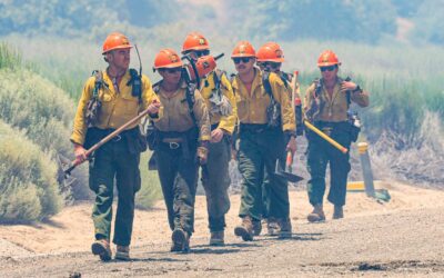 ‘Heat Dome’ Coming to CA Brings New Challenge for Firefighters