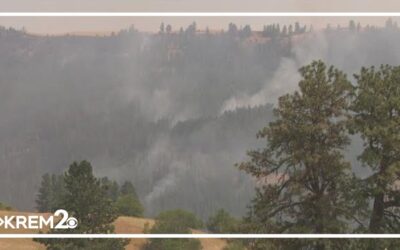 ID Orders Evacuations as Wildland Fire Takes Off