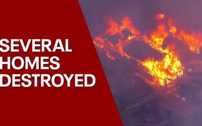 Wildfire That Burned 15 Structures Near AZ Town Was Caused by Railroad Work, Investigators Say