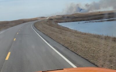 Wildfire in Sheridan County (ND) Injures Two Firefighters