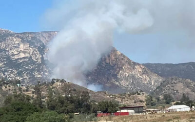 Wildfire Threatens Structures in Eastern San Diego County (CA); Evacuations Ordered